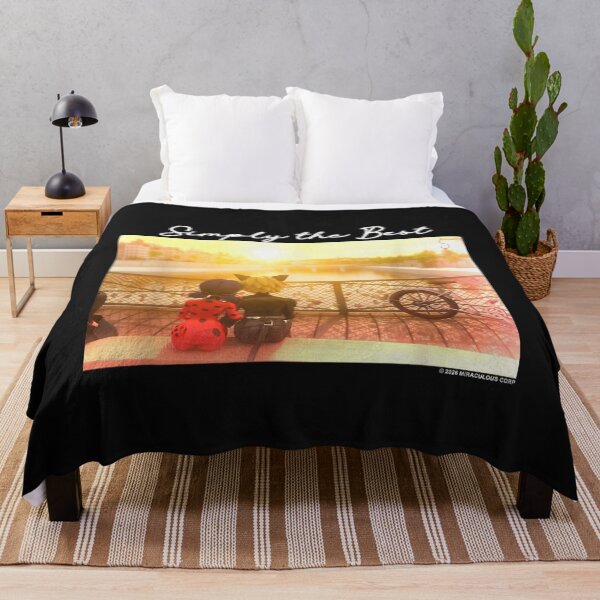 Item preview, Miraculous Ladybug Cat Noir Simply The Best Sunset Bridge T-Shirt designed and sold by WumbleDoor.