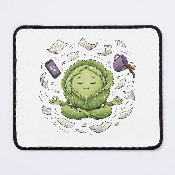 Item preview, Calm Cabbage Office Chaos designed and sold by GoverArt.