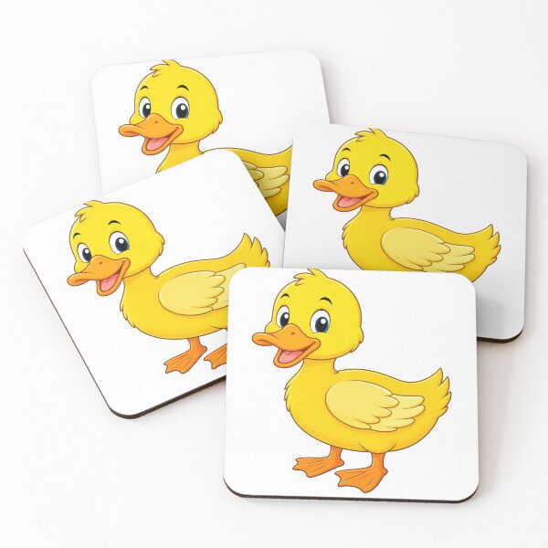 Item preview, Cute Baby Duck Illustration – Happy Cartoon Duckling Design designed and sold by Krzepcia.