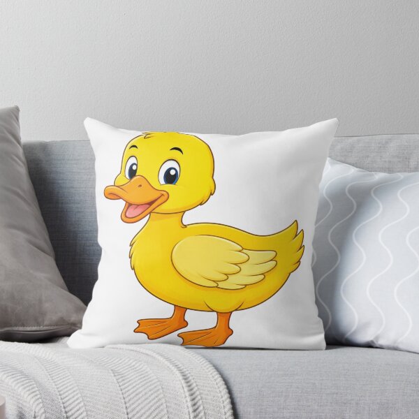 Item preview, Cute Baby Duck Illustration – Happy Cartoon Duckling Design designed and sold by Krzepcia.