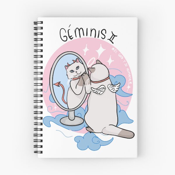 Item preview, Gemini Cat Zodiac Sign designed and sold by elgatoysuhumana.