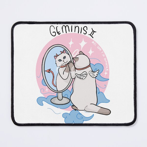 Item preview, Gemini Cat Zodiac Sign designed and sold by elgatoysuhumana.
