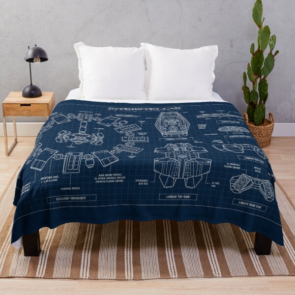 Item preview, Interstellar (Navy Blueprint) designed and sold by BGALAXY.