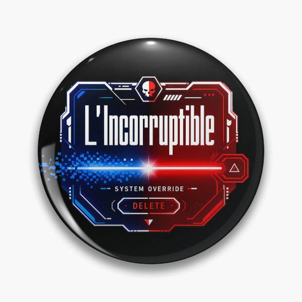 Item preview, L'Incorruptible Cyberpunk Robespierre System Override designed and sold by MeaningIsUse.