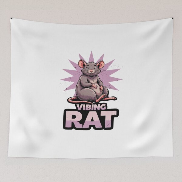 Item preview, Content Rodent Relaxing Pet Rat Graphic designed and sold by ColeLaniTrading.
