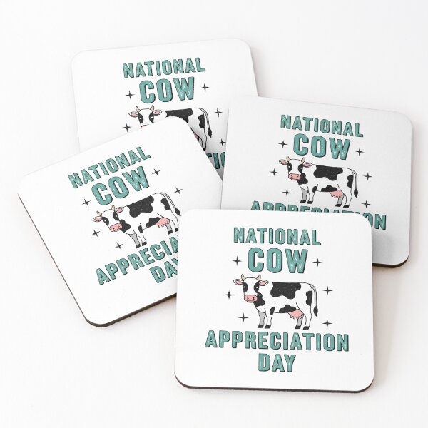Item preview, National Cow Appreciation Day Black & White designed and sold by duduartwork.