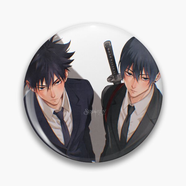 Item preview, Megumi Fushiguro and Aki Hayakawa designed and sold by semapathyy.