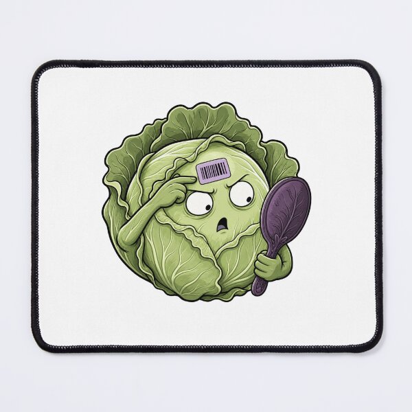Item preview, Produce Sticker Shock Cabbage designed and sold by GoverArt.