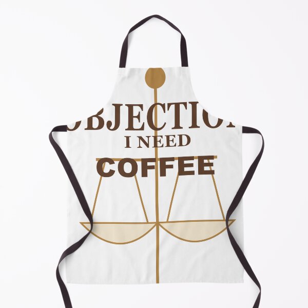 Item preview, Objection, I Need Coffee – Funny Law School Design designed and sold by FlamoArt.