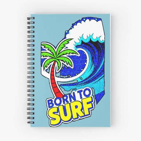 Item preview, Born To Surf | Palm Tree Design Waves Beach Surfer designed and sold by AstronautMerch.
