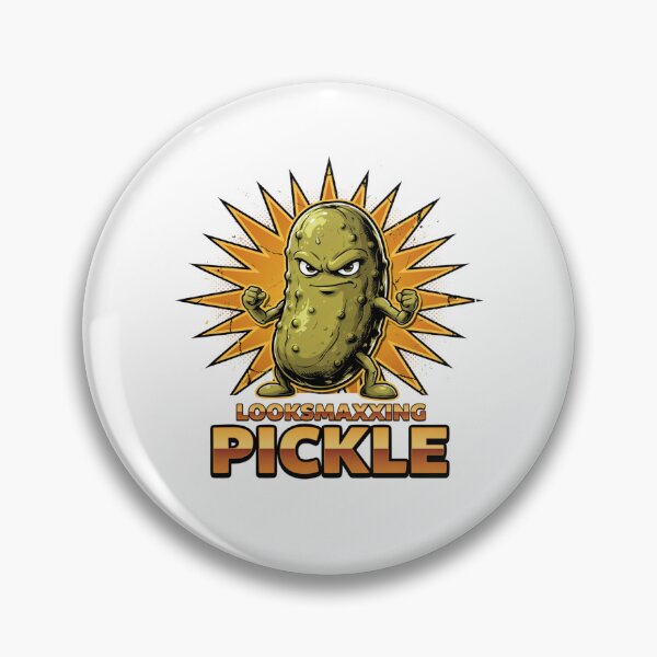 Item preview, Lookmaxxing Pickle Determined Personal Growth designed and sold by ColeLaniTrading.