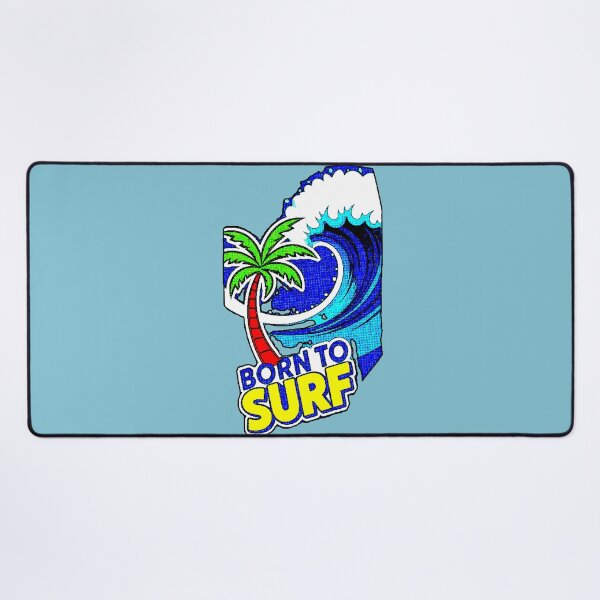 Item preview, Born To Surf | Palm Tree Design Waves Beach Surfer designed and sold by AstronautMerch.