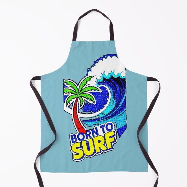 Item preview, Born To Surf | Palm Tree Design Waves Beach Surfer designed and sold by AstronautMerch.