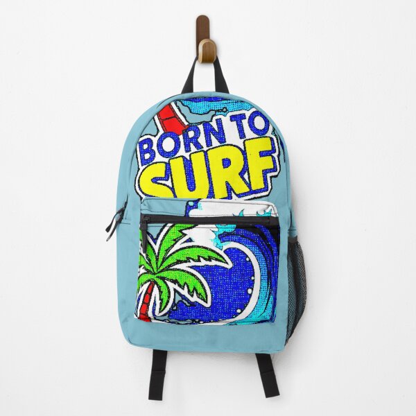 Item preview, Born To Surf | Palm Tree Design Waves Beach Surfer designed and sold by AstronautMerch.