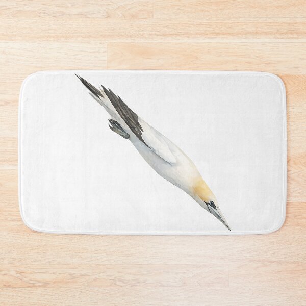 Item preview, Diving Gannet - Watercolour designed and sold by Jaruart.
