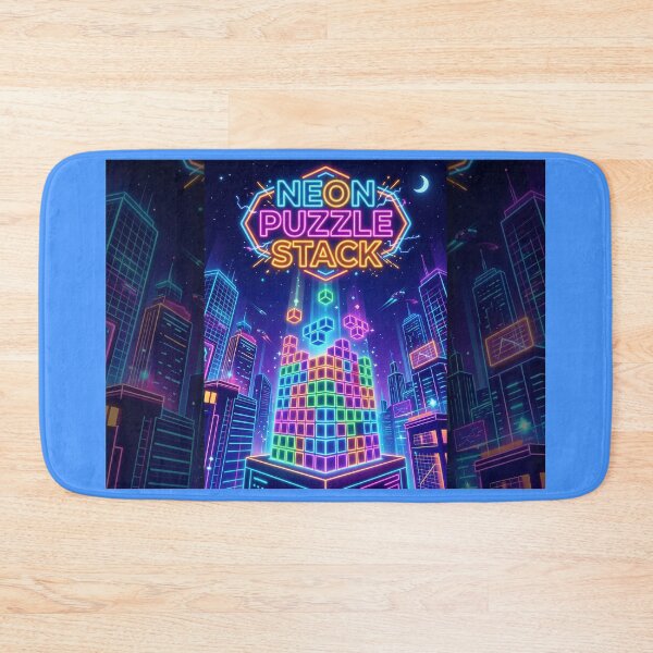 Item preview, Arcade 51: Neon Puzzle Stack designed and sold by Arcade51az.
