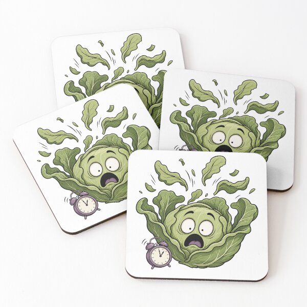 Item preview, Alarm Clock Panic Cabbage designed and sold by GoverArt.