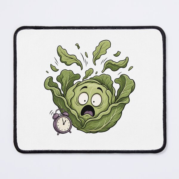 Item preview, Alarm Clock Panic Cabbage designed and sold by GoverArt.