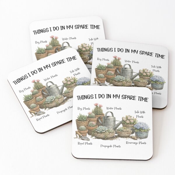 Item preview, Things I do in my spare time plants Lover designed and sold by LounisArt.