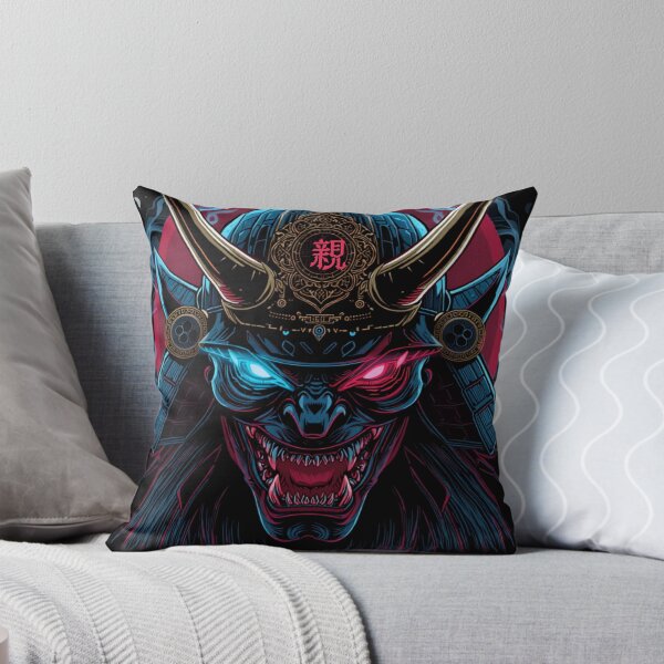 Item preview, ArtNeonDemonSamuraiHelmet designed and sold by Artrendzs.