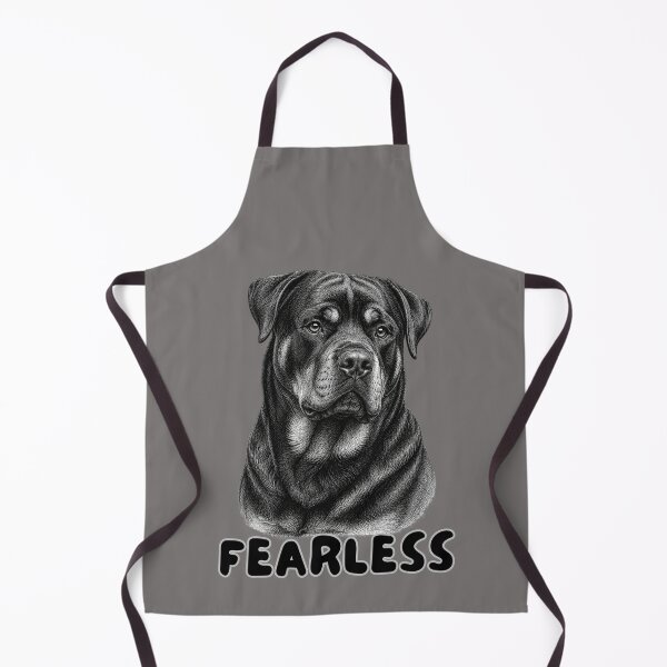 Item preview, Fearless Rottweiler Shirt | Vintage Engraved Rottweiler Portrait Graphic Tee designed and sold by AdicretorDesign.