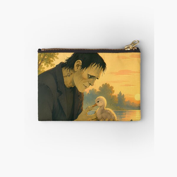 Item preview, Frankenstein and the Ugly Duckling | Heartwarming Gothic Fairy Tale | Vintage 1950s Storybook Illustration designed and sold by Extravanganzza.