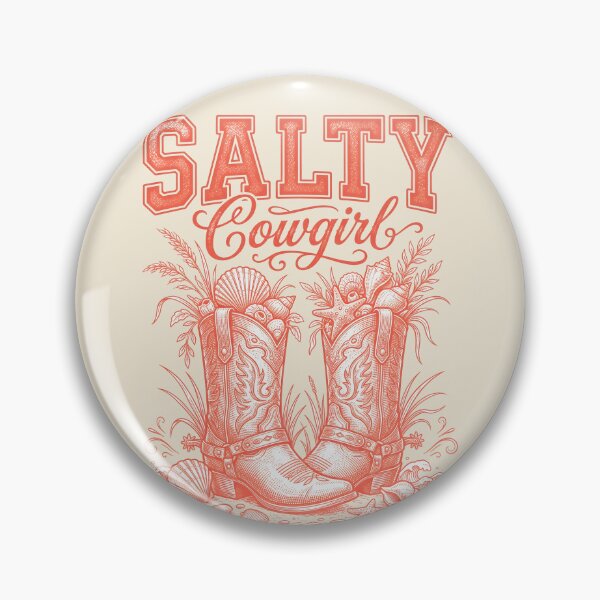 Item preview, Salty Cowgirl – Coastal Cowgirl Boots Design designed and sold by Sea Gem.