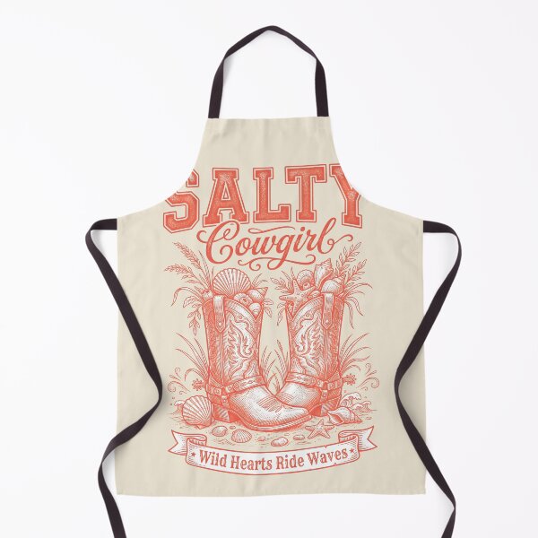 Item preview, Salty Cowgirl – Coastal Cowgirl Boots Design designed and sold by Sea Gem.