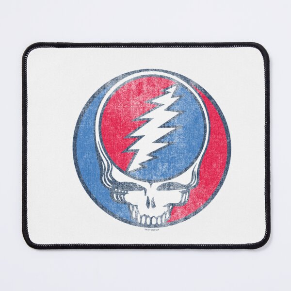 Item preview, Grateful Dead Steal Your Face Retro Lightning Skull Circle T-Shirt designed and sold by VexlyPlonk.