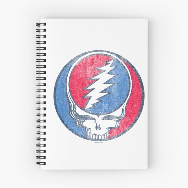 Item preview, Grateful Dead Steal Your Face Retro Lightning Skull Circle T-Shirt designed and sold by VexlyPlonk.