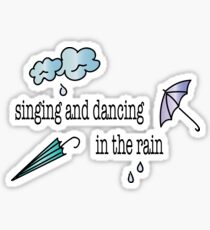 Singing in the Rain Sticker