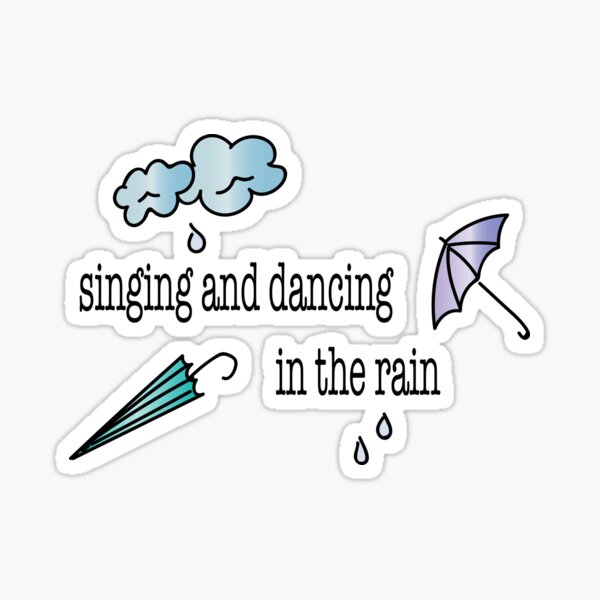 Singing In The Rain Geschenke Merchandise Redbubble