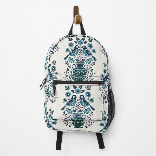 Item preview, Polish Bird and Flowers | wycinanki | Folklore | Folk Art Blue designed and sold by xiao xuans.