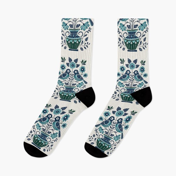 Item preview, Polish Bird and Flowers | wycinanki | Folklore | Folk Art Blue designed and sold by xiao xuans.