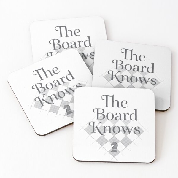 Item preview, The Board Knows Chess Design | Funny Chess Lover Quote | Strategic Chess Player Gift | Minimalist Chess T-Shirt designed and sold by KnightVibe.