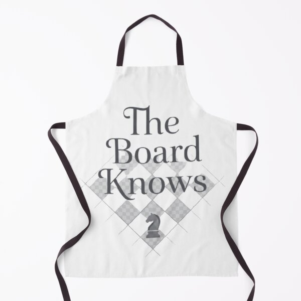 Item preview, The Board Knows Chess Design | Funny Chess Lover Quote | Strategic Chess Player Gift | Minimalist Chess T-Shirt designed and sold by KnightVibe.