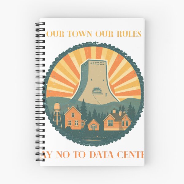 Item preview, Protect Our Town Anti Data Center designed and sold by HappyDoodle11.