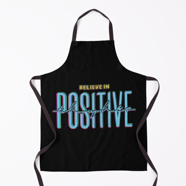 Item preview, Believe In Positive Thoughts | Neon Glitch Motivational Design designed and sold by AstronautMerch.