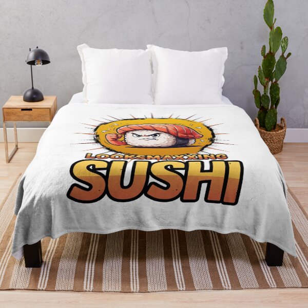 Item preview, Looksmaxxing Sushi Fierce Nigiri Gym Graphic designed and sold by ColeLaniTrading.