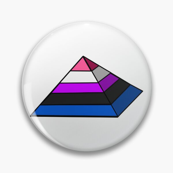 Item preview, Pyramid Pride Flag Genderfluid designed and sold by HarveyHandcraftsandDesigns.