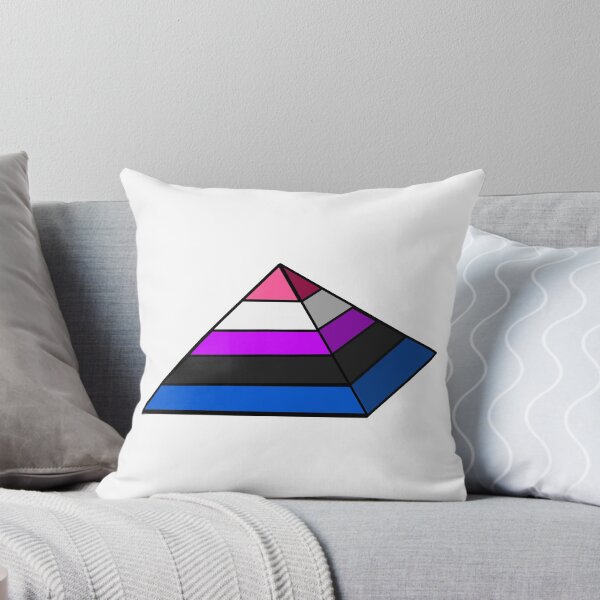 Item preview, Pyramid Pride Flag Genderfluid designed and sold by HarveyHandcraftsandDesigns.