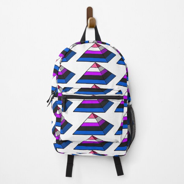Item preview, Pyramid Pride Flag Genderfluid designed and sold by HarveyHandcraftsandDesigns.