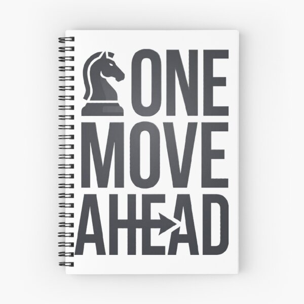 Item preview, One Move Ahead Chess Shirt | Strategic Chess Player Design | Funny Chess Lover Gift | Minimalist Chess Typography designed and sold by KnightVibe.