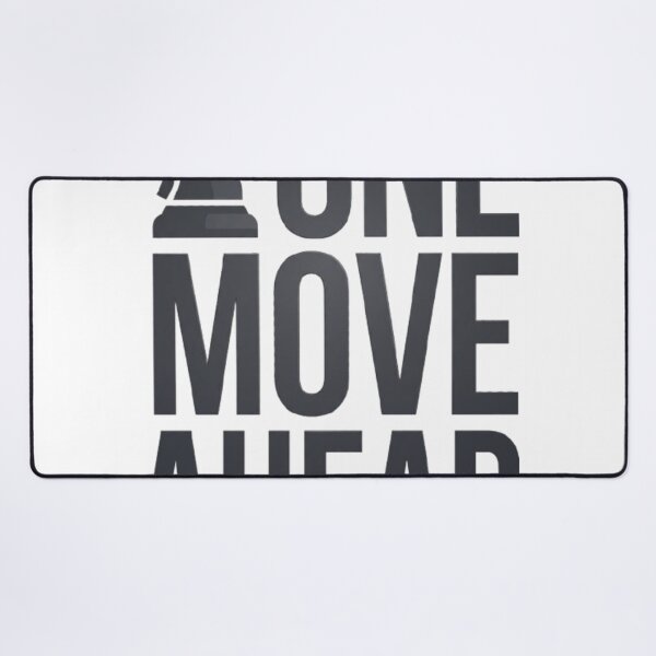 Item preview, One Move Ahead Chess Shirt | Strategic Chess Player Design | Funny Chess Lover Gift | Minimalist Chess Typography designed and sold by KnightVibe.