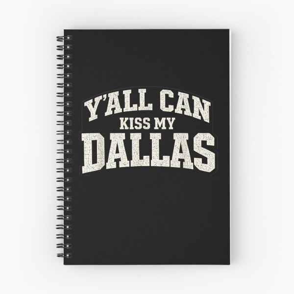 Item preview, Funny Y'all Can Kiss My Dallas, Retro Texas Southern Humor designed and sold by peachlovey.