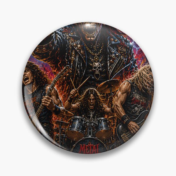 Item preview, Heavy metal designed and sold by redmoon64.