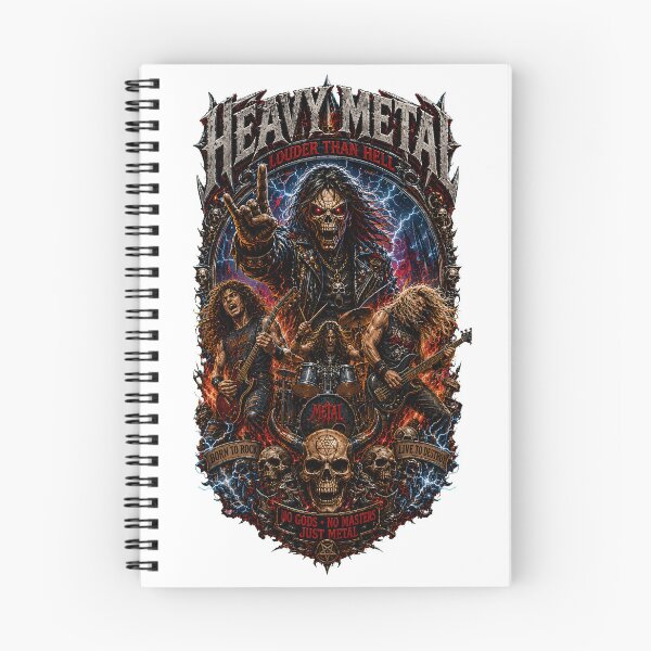 Item preview, Heavy metal designed and sold by redmoon64.