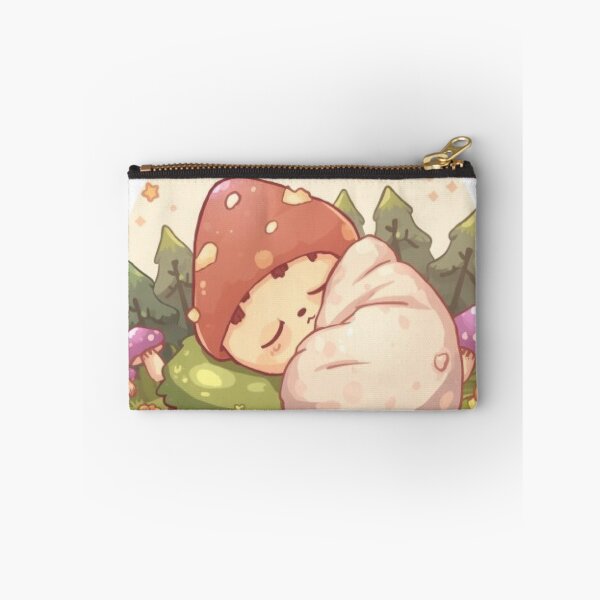 Item preview, Sleepy Mushroom Sticker | Cozy Forest Kawaii Fantasy Design designed and sold by Stylestickers55.