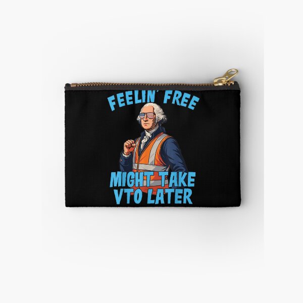 Item preview, Feelin' Free Might Take VTO Later George Washington Vest Graphic T-Shirt designed and sold by VexlyPlonk.