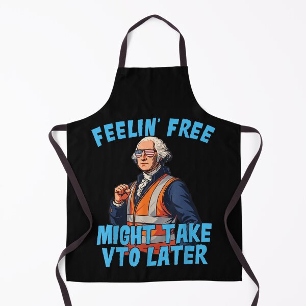 Item preview, Feelin' Free Might Take VTO Later George Washington Vest Graphic T-Shirt designed and sold by VexlyPlonk.